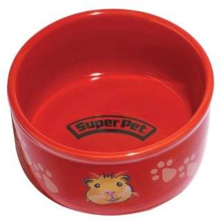 Super Pet Paw Print PetWare Bowl, Guinea Pig, Colors Vary