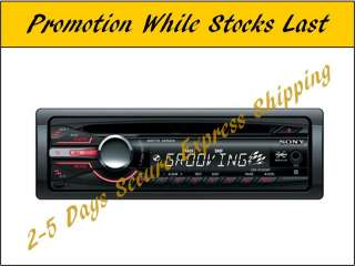 2011 Sony CDX GT300MP CD  WMA AUX Car Audio Player  
