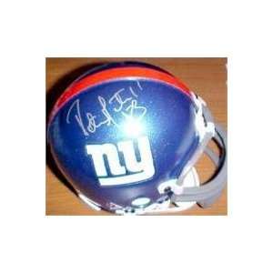  Pete Mitchell autographed Football Mini Helmet (New York 
