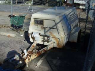 Ingersoll Rand 185 Trailer Mounted Air Compressor  