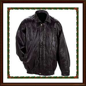   Mens Maxim Lambskin Leather Jacket Sizes M   3XL Great Christmas Gift