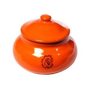  Mamma Ro Sugar Bowl w Lid in Orange