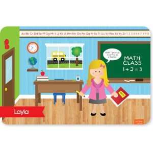  Spark & Spark Laminated Placemats   Learning Time (Blonde 