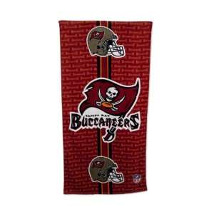  TAMPA BAY BUCCANEERS 100% Cotton Full Size 30 by 60 BEACH 