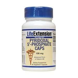  Pyridoxal 5 Phosphate 100 mg 60 Veg Caps by Life 