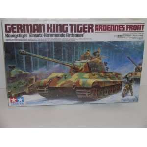   King Tiger Tank Ardennes Front   Plastic Model Kit 