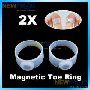 Slimming Weight Loss Keep Fit Magnetic Toe Ring  