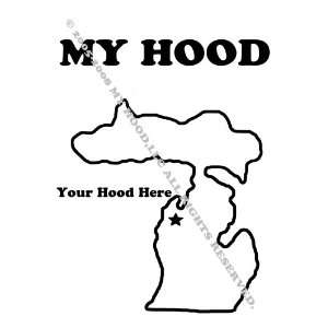 My Hood Michigan T shirts