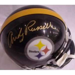  Andy Russell (Pittsburgh Steelers) Football Mini Helmet 
