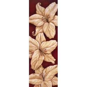  Bella Grande Lilies Poster by Paul Brent (12.00 x 36.00 