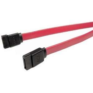  Cables Unlimited 18 Inch Serial ATA Cable With Straight 