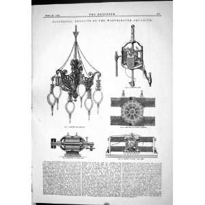  Engineering 1883 Electrical Exhibits Westminster Aquarium 