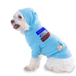  VOTE FOR HAIRDRESSER Hooded (Hoody) T Shirt with pocket 