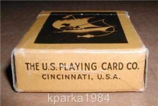 VINTAGE MINI DECK US PLAYING CARD CO. PLAYTIME CARDS  