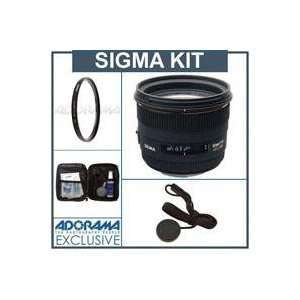  Sigma 50mm f/1.4 EX DG HSM Auto Focus Lens Kit, for Maxxum 
