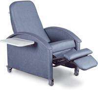 Winco Comfort Care Premier Recliner w/ Tray Geri Chair  