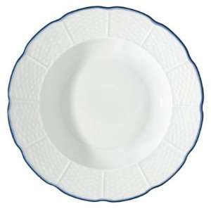  Raynaud Villandry Blue 9.1 in French Rim Soup Plate 