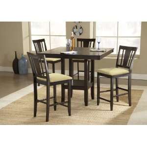  Hillsdale Furniture Arcadia 5 Piece Counter Height Dining 