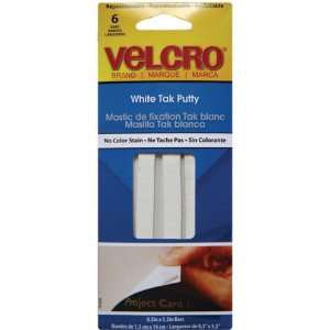  Velcro (R) brand White Tac Putty 6 Strips