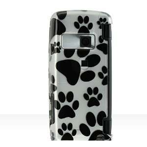  Black Dog Paw Snap on Hard Skin Cover Faceplate Case for 