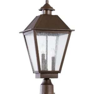   Light Oiled Bronze Outdoor Post Lantern 7026 3 86