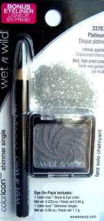 WET N WILD COLORICON EYESHADOW SHIMMER SINGLE~NEW 2012 AMPED UP COLOR 