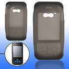 For LG KS360 GT360 Clear Gray Silicone Cover Skin New