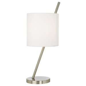  Tilt Arm Linen Shade Accent Table Lamp