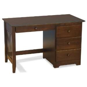   Walnut Atlantic Furniture Windsor Wood Computer Desk