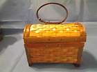 wicker chest  