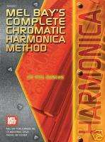COMPLETE CHROMATIC HARMONICA METHOD BOOK + DVD + CD NEW  