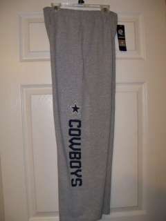 Dallas Cowboys Gray Sweat Pants Youth Boys Size Medium NWT #12  