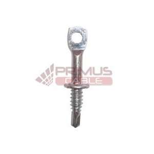  2 Overall Self Drill Eye Lag Screw, 1/4 Hole & 3/4 