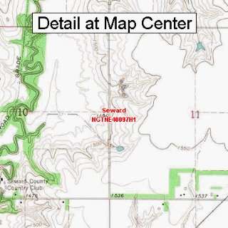 USGS Topographic Quadrangle Map   Seward, Nebraska (Folded/Waterproof)