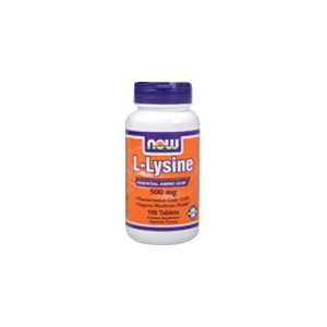  Lysine 500mg   100 tabs