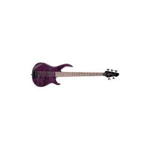  Peavey Millenium 5 BXP 5 String Bass Guitar (Trans Black 