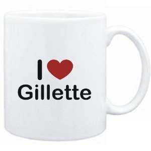  Mug White I LOVE Gillette  Usa Cities