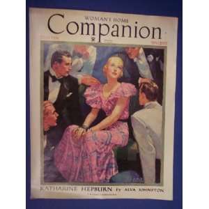  Woman,s Home Companion Magazine June 1934 (Cover Only)woman Sitting 