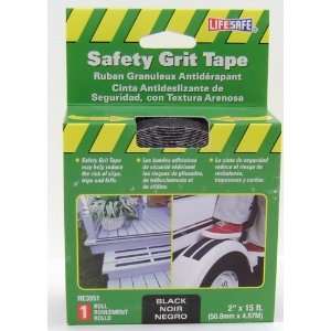  Life Safe Anti Slip Safety Grit Tape 2x15ft RE3951 1pk 