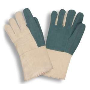 Hot Mill Green Heavy Weight , Gauntlet Cuff Gloves (QTY/12)  