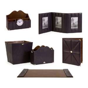   Sophisticated Brown Imperial Desk Collection Items
