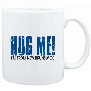 Mug White  HUG ME, IM FROM New Brunswick  Usa Cities  