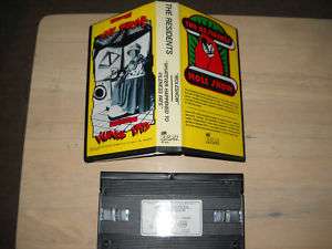 Rare The Residents Mole Show + Vileness VHS Video Tape  