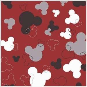  Disney Mickey Mouse Logo Red Wallpaper