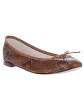 REPETTO   Python skin ballet pump