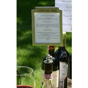  Liste de Vins Wine Bottle Stopper