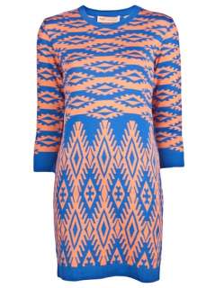 Mw Matthew Williamson Graphic Knit Dress   Dressed   farfetch 