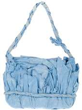 SAMSARA BY PASSONIA   Ruffled shoulder bag