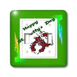 SmudgeArt St Patricks Day Designs   Horseshoes   Light Switch Covers 