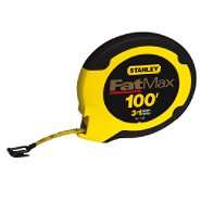Stanley 100 ft. Steel Tape Measure, FatMax™ 